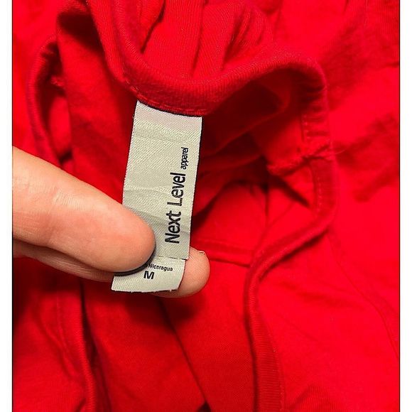 Next Level Apparel State Forty Eight Tank Top | Colors: Red and Blue | Size: M - Picture 5 of 5